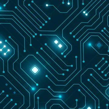 Circuit technology background Stock Illustration