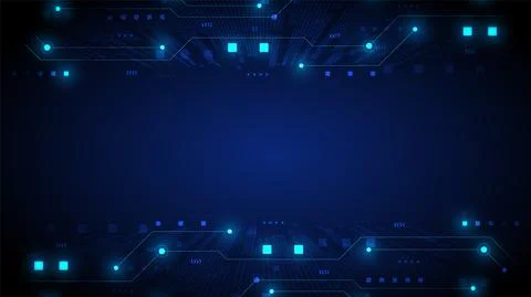 Circuit technology background Stock Illustration