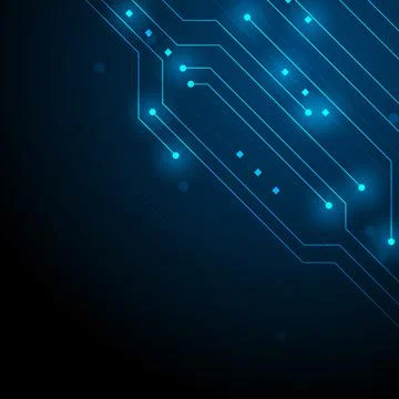 Circuit technology background Stock Illustration