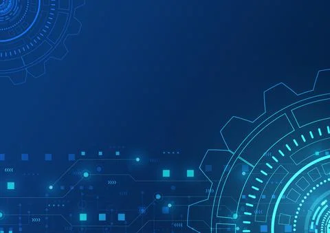 Circuit technology background Stock Illustration