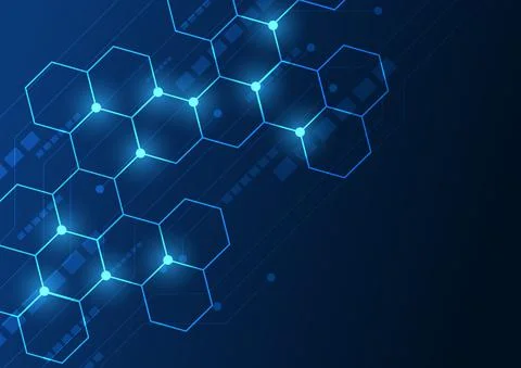 Circuit technology background Stock Illustration