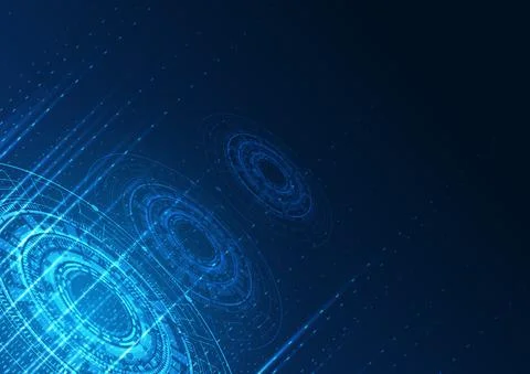 Circuit technology background Stock Illustration