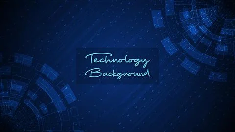 Circuit technology background Stock Illustration