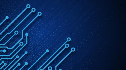 Circuit technology background Stock Illustration