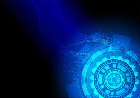 Circuit technology background Stock Illustration