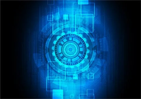 Circuit technology background Stock Illustration