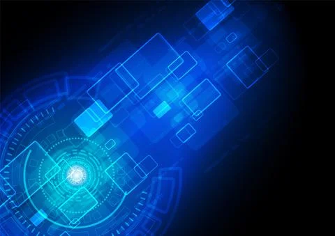 Circuit technology background Stock Illustration