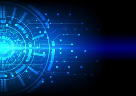 Circuit technology background Stock Illustration