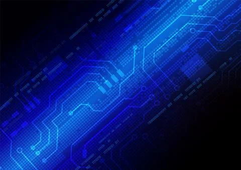 Circuit technology background Stock Illustration