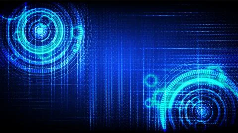 Circuit technology background Stock Illustration