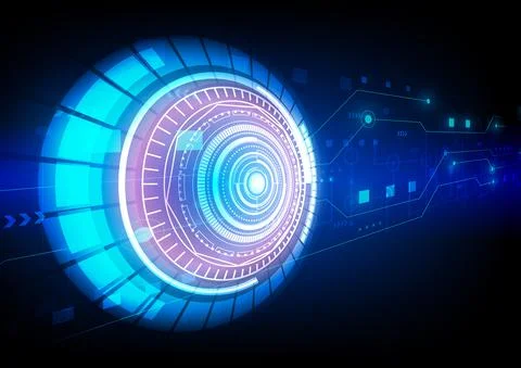 Circuit technology background 스톡 일러스트