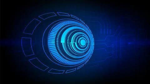 Circuit technology background Stock Illustration