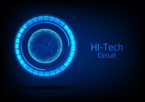 Circuit technology background Stock Illustration