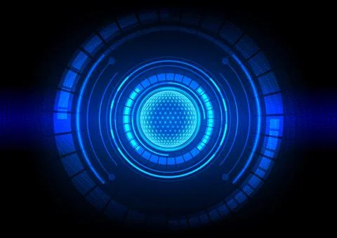 Circuit technology background Stock Illustration