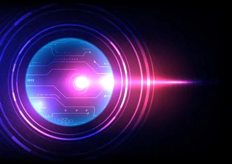 Circuit technology background Stock Illustration