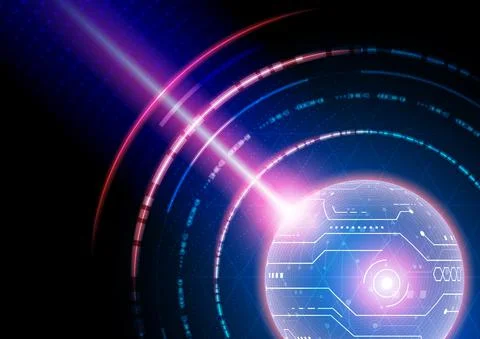 Circuit technology background Stock Illustration