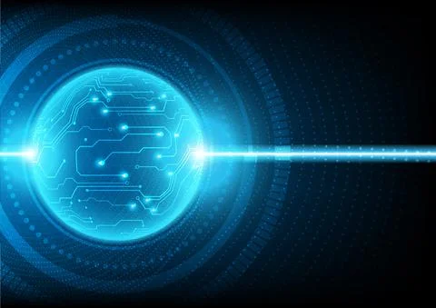 Circuit technology background Stock Illustration