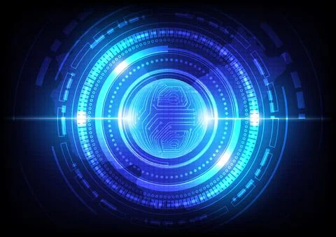 Circuit technology background Stock Illustration