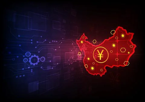 Circuit technology background Stock Illustration