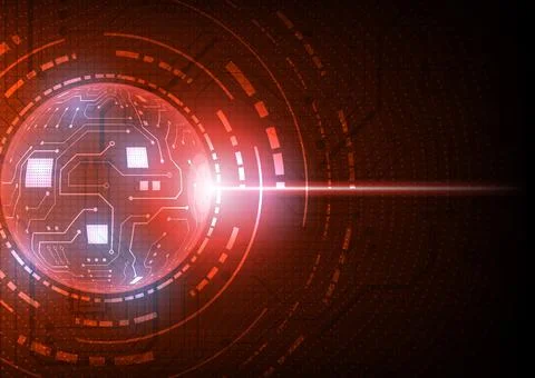 Circuit technology background Stock Illustration