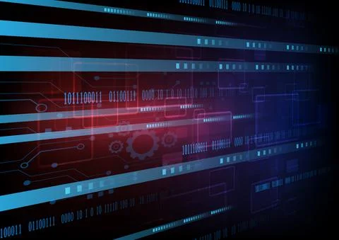 Circuit technology background Stock Illustration