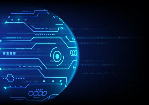 Circuit technology background Stock Illustration