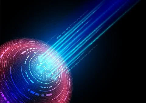 Circuit technology background Stock Illustration