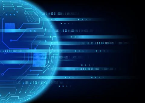 Circuit technology background Stock Illustration