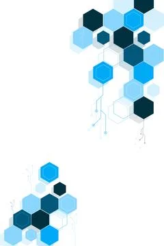 Circuit technology background v5 Stock Illustration