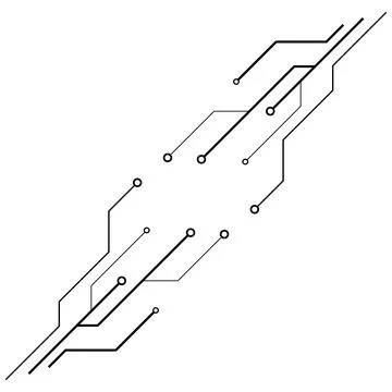 Circuit technology Stock-Illustration