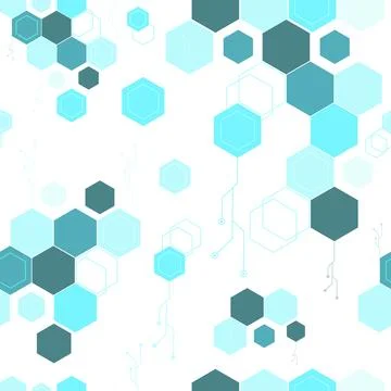 Circuit technology pattern Stock Illustration