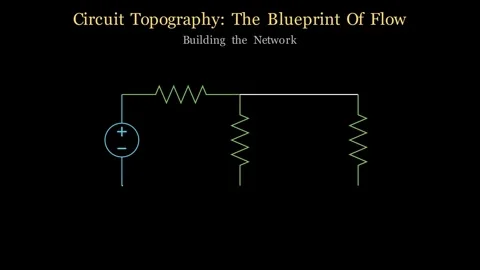 Circuit Topology - The blueprint of flow Stock Footage 340605377