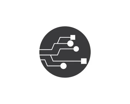 Circuit vector icon illustration Stock Illustration