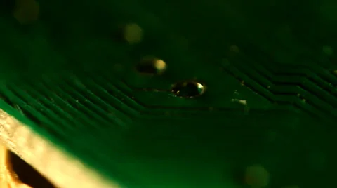 Circuitboard electronics motherboard Stock Footage 37709564