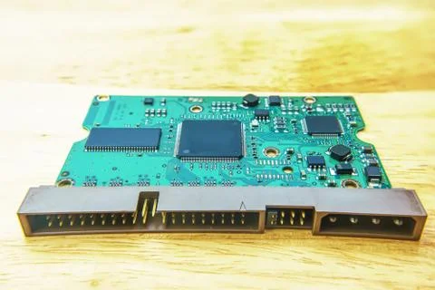 Circuits for HDD IDE Stock Photos