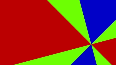 Circular 2D graphic pattern that rotates clockwise then anticlockwise Stock Footage 112604770