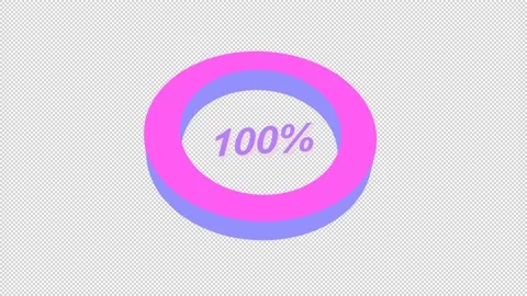 Circular 3d infographic Stock Footage 218418558