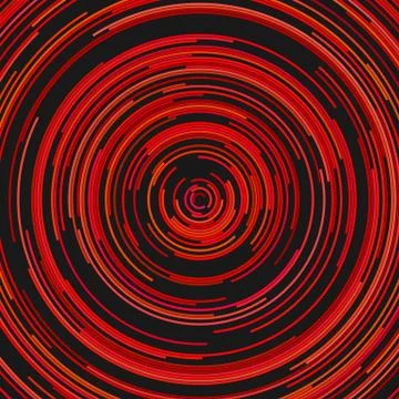 Circular abstract background - graphic design from concentric circular stripes Stock Illustration