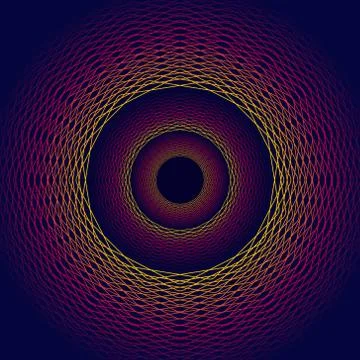 Circular Abstract Background Stock Illustration