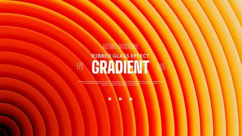 Circular abstract gradient background with glass displacement effect, Sound.. 스톡 일러스트