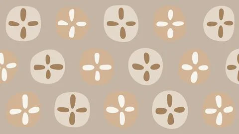 Circular Abstract Icons with Dot Forms Background Stock Illustration