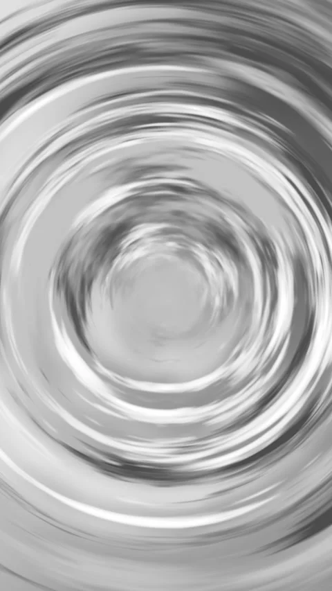 Circular abstract loop animation (monotone) Stock Footage 311031274