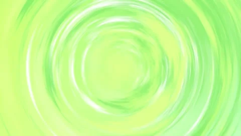 Circular abstract looping background animation (yellow green) Stock Footage 311031150