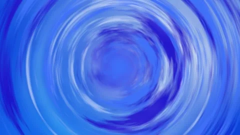 Circular abstract looping background animation (blue) Stock Footage 311031152