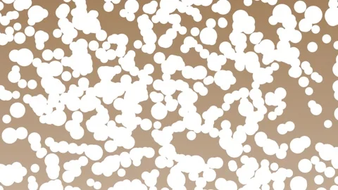 Circular Abstract: Pulsing Circles and Dot Pattern Crisscrossing Stock Footage 302766820
