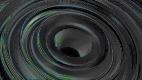 Circular Abstraction with a 3D Element 02. Stock Footage 296226021