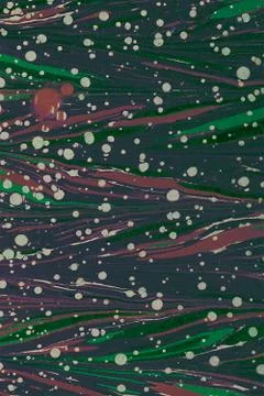 Circular and abstract lined patterned colorful illustration Stock Illustration