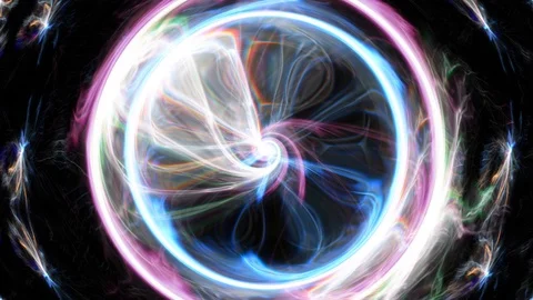 Circular and alien abstract Stock-Footage 89828277