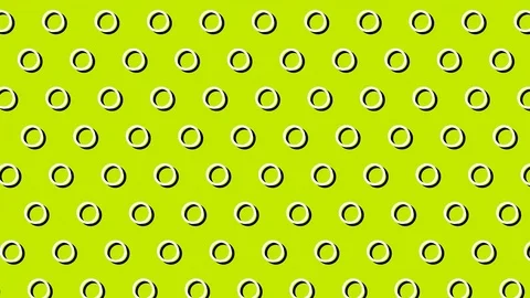 Circular animated to left Yellow and White Background Stock Footage 119788396
