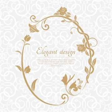 Circular arabic pattern イラスト素材